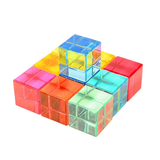 TickiT® 1" Translucent Gem Cubes Set